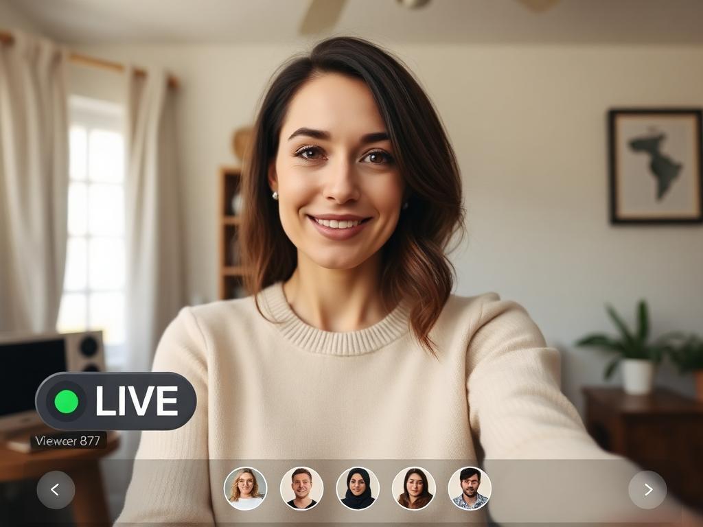 Livestream preview
